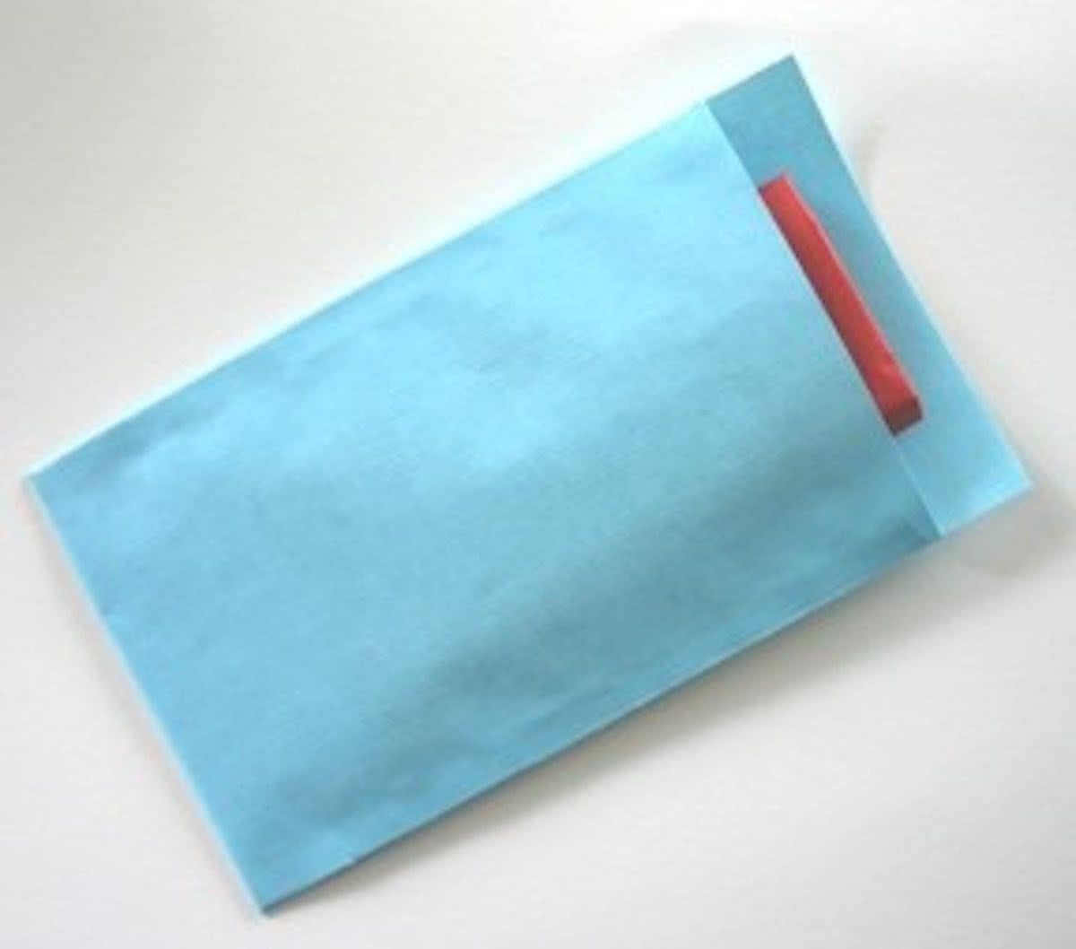 Cadeauzakjes Licht Blauw Kraftpapier - 17x25cm - 70gr - 250 stuks | Fourniturenzakjes / Kadozakjes / Geschenkzakjes